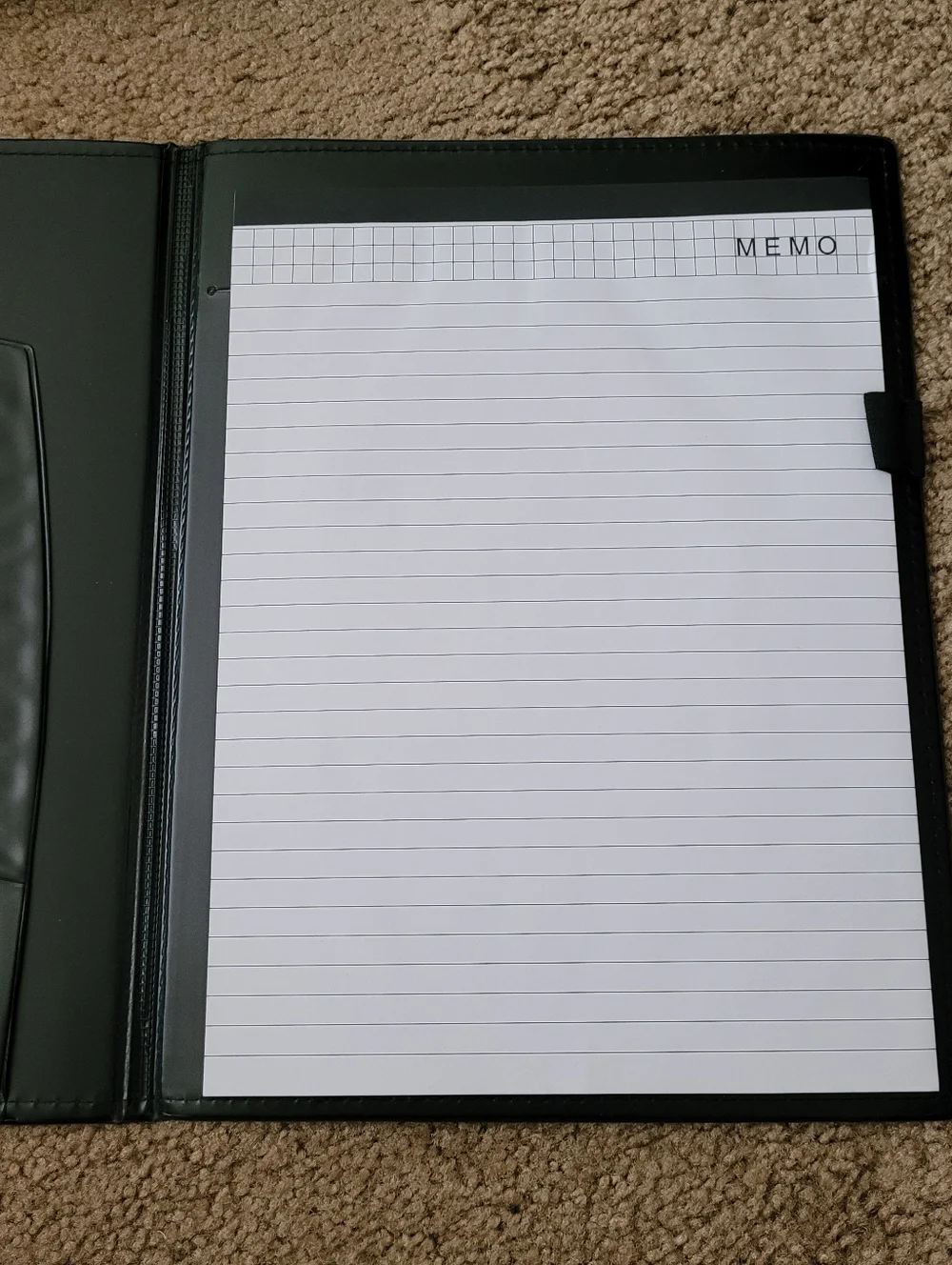 UDA Black & Gray Binder Folder